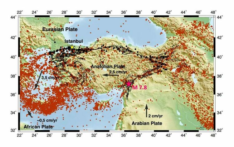 НИГГГ-БАН: Разрушителното земетресение в Турция е над 30 пъти по-силно от труса преди три години в този разлом