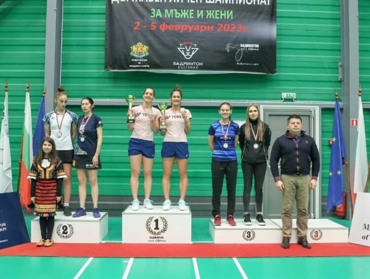 Хасковска хегемония на върха на Държавното по бадминтон