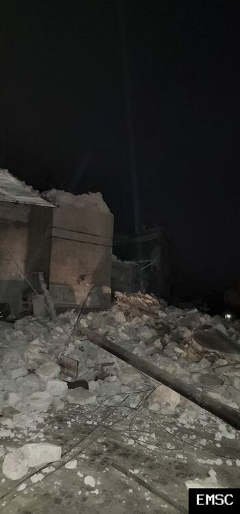 След земетресението край Димитровград, разрушителен трус в Турция - ОБНОВЕНА