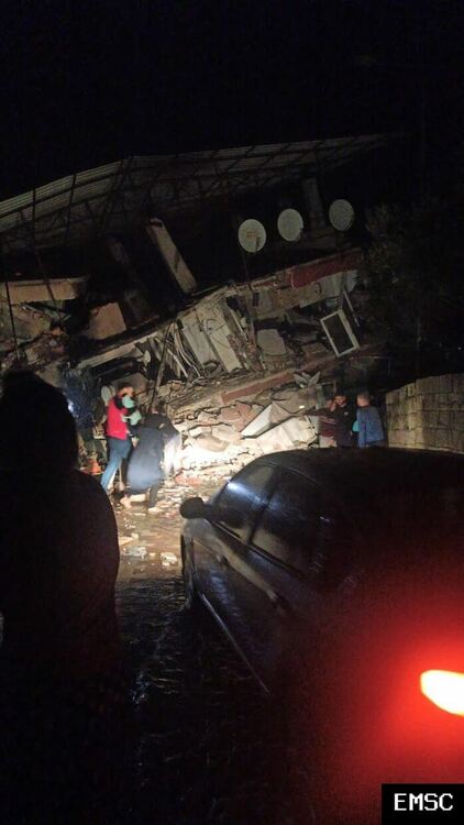 След земетресението край Димитровград, разрушителен трус в Турция - ОБНОВЕНА