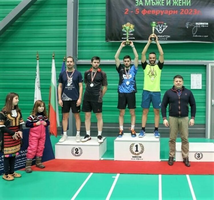 снимки: Българска федерация по бадминтон