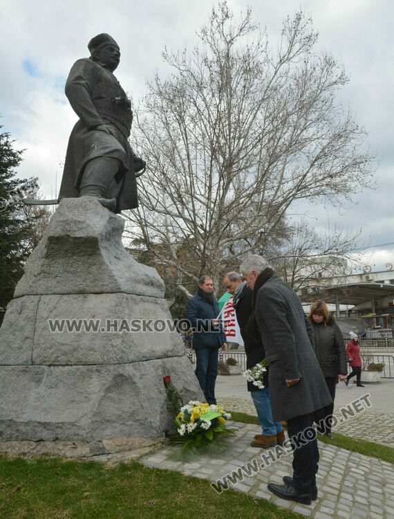 Панихида в Хасково за 123 г. от смъртта на Капитан Петко войвода