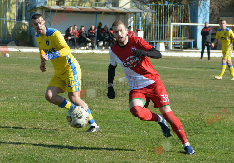 Оспорван футболен мач между отборите на Димитровград и Хасково