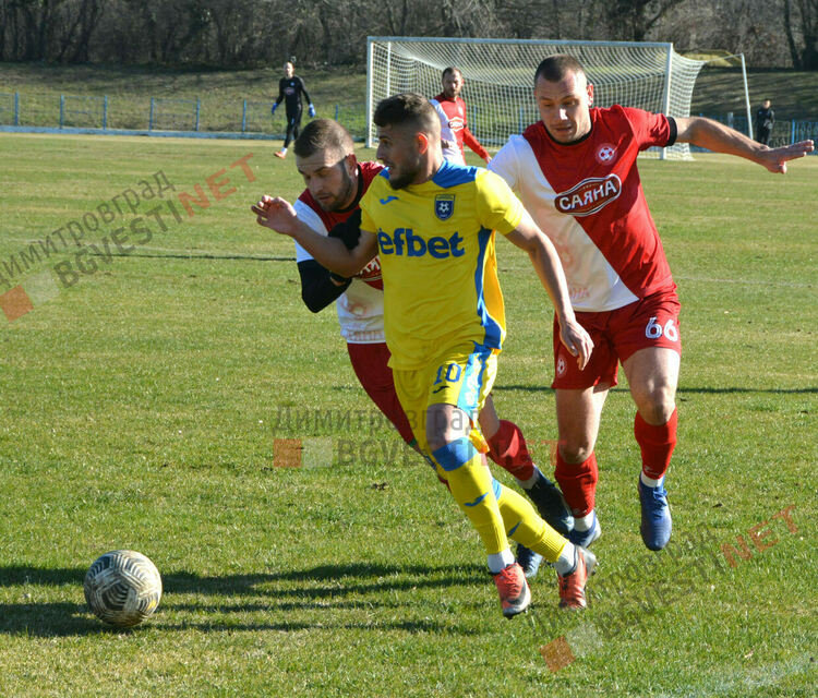 Оспорван футболен мач между отборите на Димитровград и Хасково