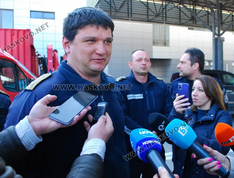 Калоян Дончев, ръководител на българския екип огнеборци 