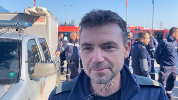 Виктор Костов от Столична дирекция „Пожарна безопасност“