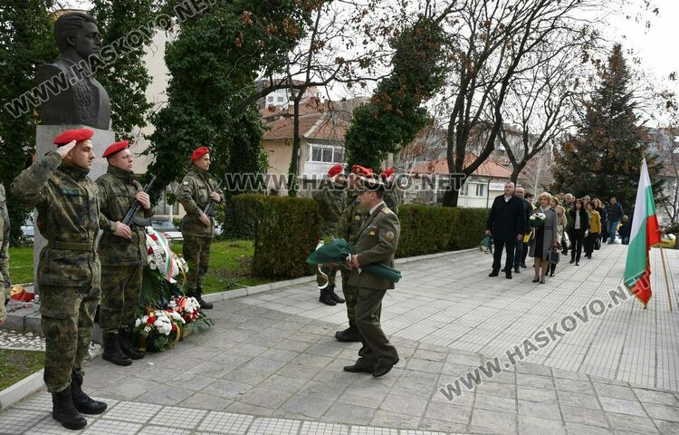 Хасково почете 150 г. от гибелта на Васил Левски 
