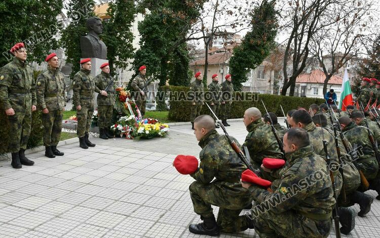 Хасково почете 150 г. от гибелта на Васил Левски 