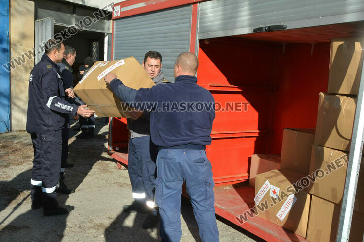 БЧК изпрати 453 кашона дарения за пострадалите от земетресението в Турция и Сирия