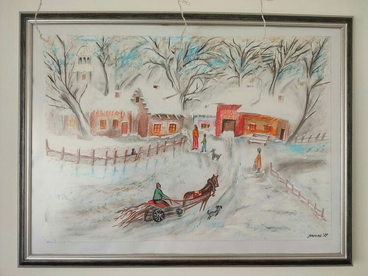 Димитровградска учителка с втора самостоятелна изложба "Бяла тишина"