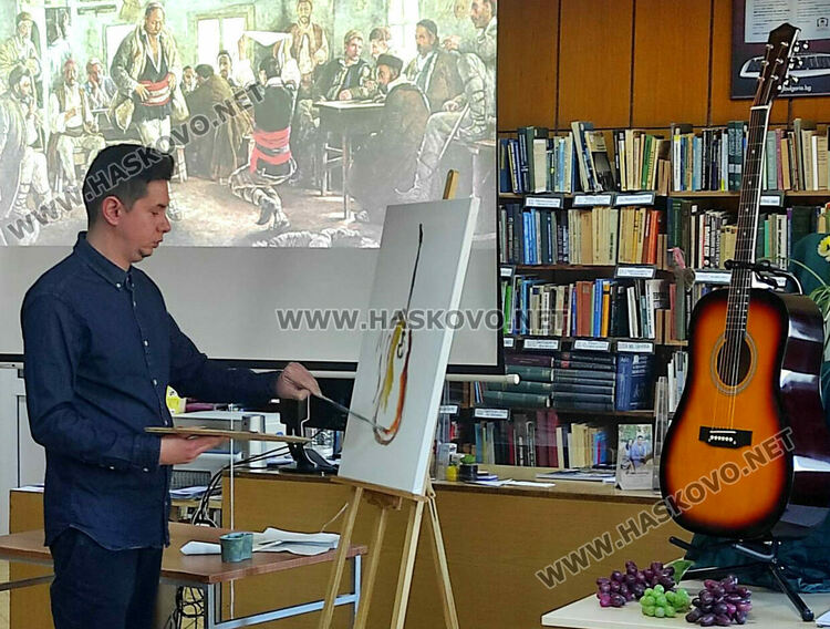 Преподаватели по музиката и изобразително от училище „Шандор Петьофи“ направиха бинарен урок