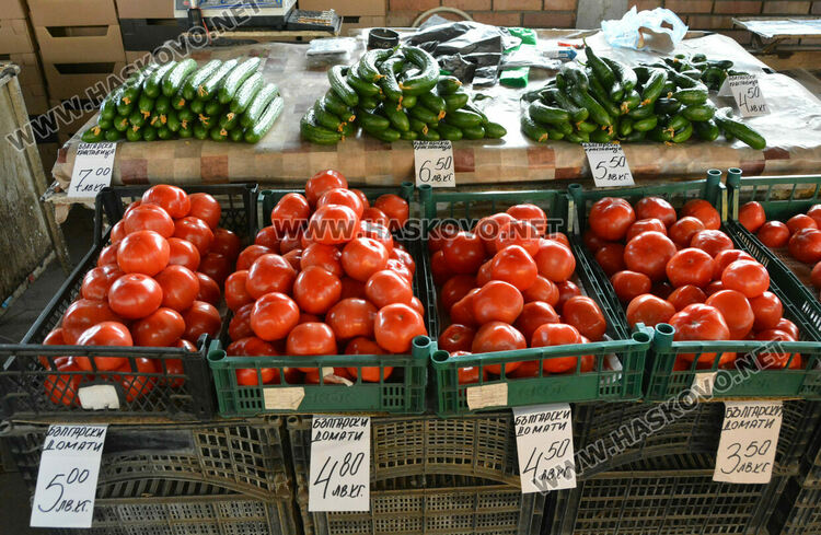 Краставиците с рекордно високи цени в Хасково, достигнаха 7 лева