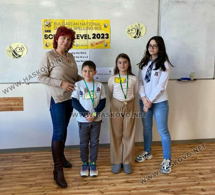 Двама представители на училище &bdquo;Св.Иван Рилски&ldquo; на регионалния кръг по Spelling Bee