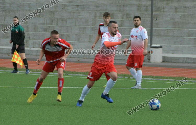 Емил Ангелов донесе победата на ОФК “Хасково“ в местното дерби на областната група