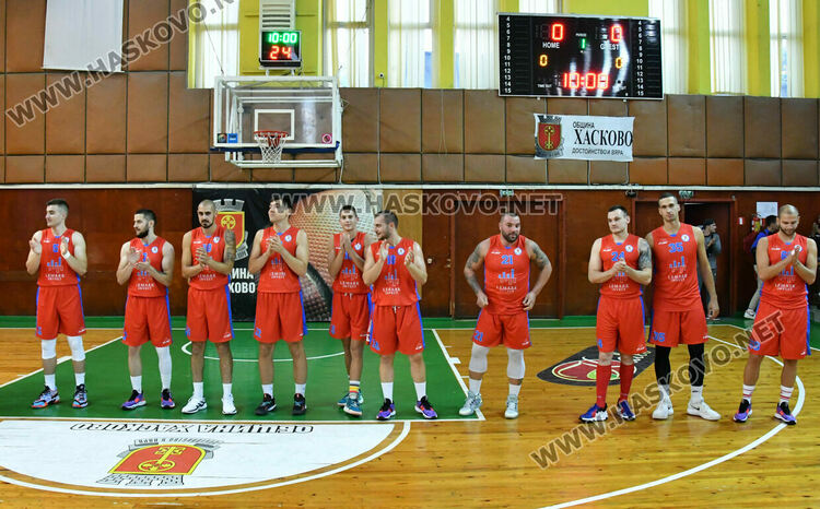 Баскетболният тим на Хасково взе мача срещу „Вихър“ с 91:78