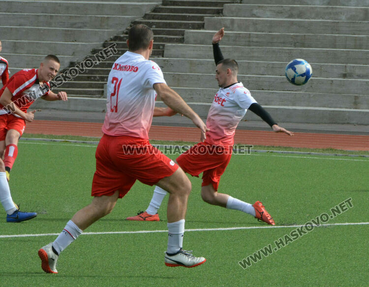 Емил Ангелов донесе победата на ОФК “Хасково“ в местното дерби на областната група