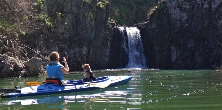 Любители на каяка идват през март на яз.”Студен кладенец”, зареждат се с емоции