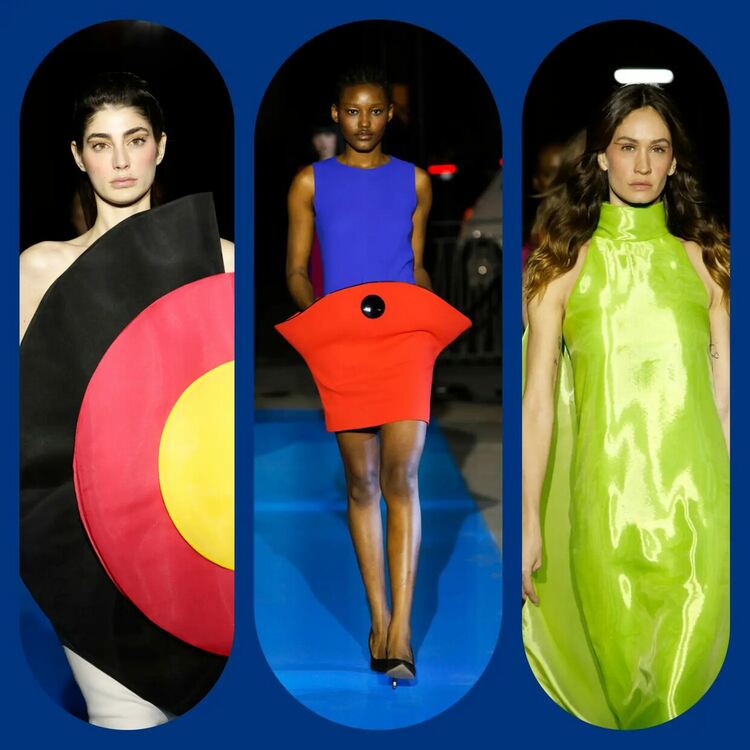 Pierre Cardin се завърна на Седмицата на модата в Париж с цветна и нестандартна колекция