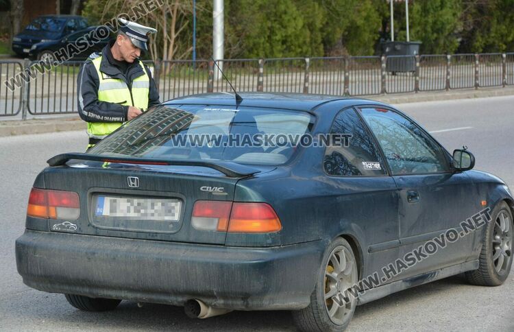 Акция за колани в Хасковско: Глобиха водач при излизане от КАТ
