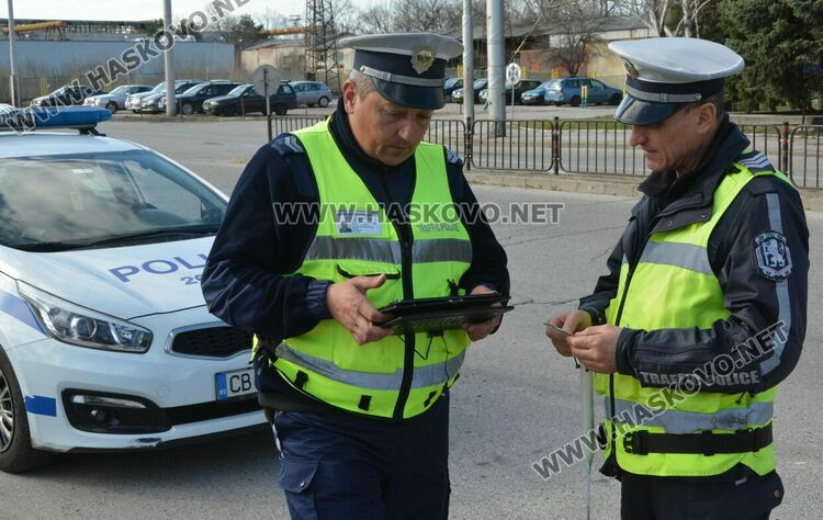 Акция за колани в Хасковско: Глобиха водач при излизане от КАТ