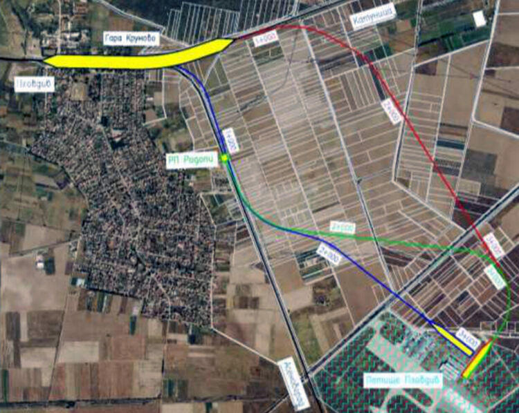 Градската железница на Пловдив ще има 13 спирки  