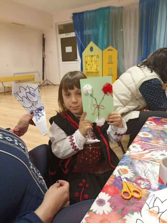Деца от ЦРДР с инициативи за Баба Марта и 8-ми март 
