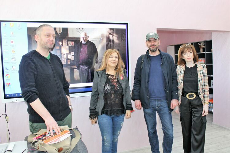 Димитър Стоянович и Лъчезар Аврамов  представиха  нов документален  филм  в „Йовков“