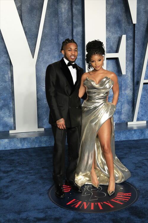 DDG (L) and Halle Bailey