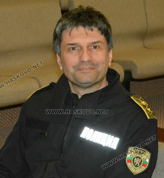старши комисар Любомир Николов - директор на ОД на МВР-Хасково