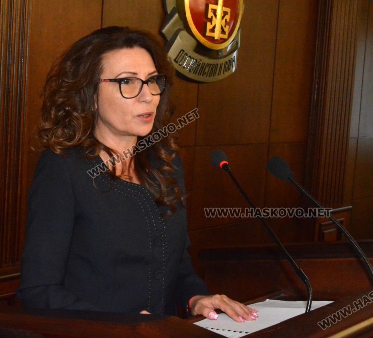 Шефката на Апелативен съд: Надявам се да не е предрешен изборът за председател на Окръжен съд – Хасково