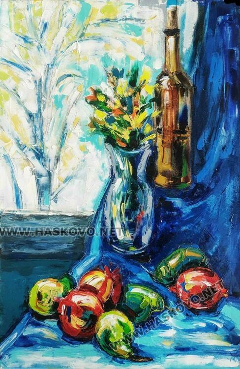 Даниел Русев показва любими техники и теми в самостоятелна изложба във „Форум“