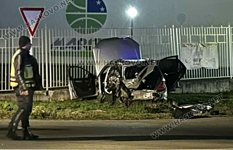 Тежка катастрофа по пътя Хасково - Димитровград с пострадали хора
