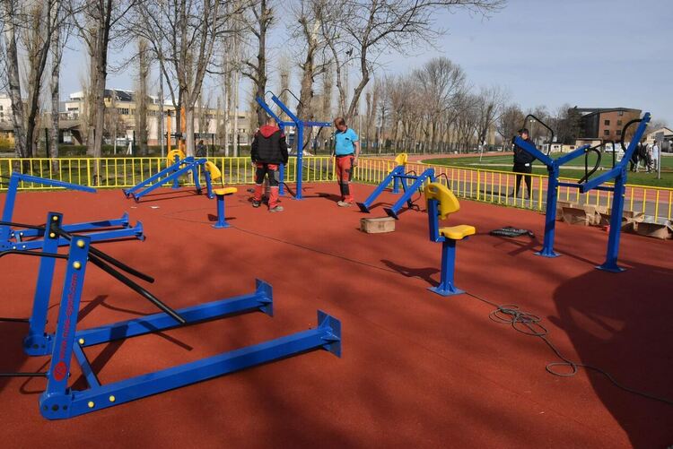 Фитнесът на ст. „Младост“ вече е готов