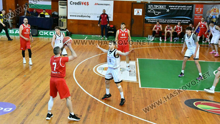 “Хасково” изигра поредния си силен мач и оглави класацията в група юг на ББЛ