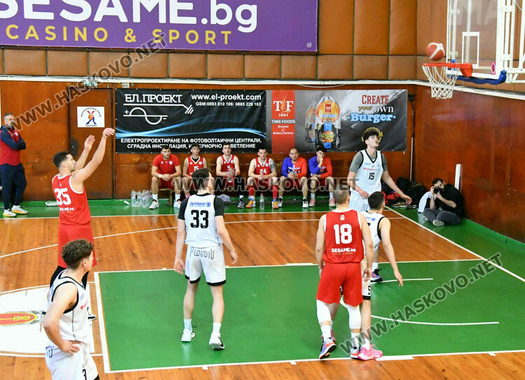 “Хасково” изигра поредния си силен мач и оглави класацията в група юг на ББЛ