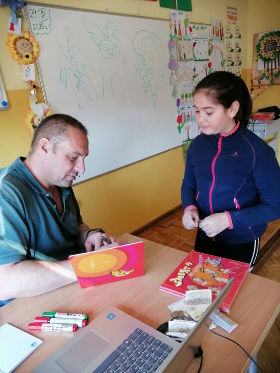 ОУ „Алеко Константинов“ участва в национална инициатива за насърчаване на четенето