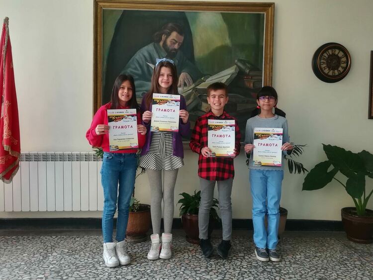 Малките художници на „Паисий“ отново на върха