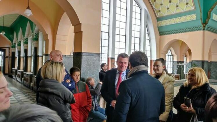 Кметът на община Перник Станислав Владимиров се срещна с кмета на италианския град Нарни Лоренцо Лукарели