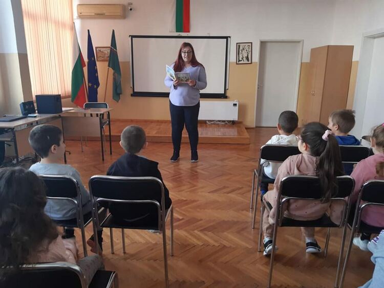 ОУ „Алеко Константинов“ участва в национална инициатива за насърчаване на четенето