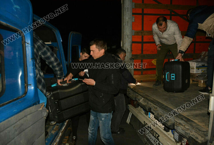 Разпределиха машините за гласуване в Хасковско под полицейска охрана