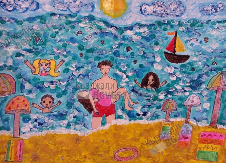 Впечатляващи творби на конкурса за деца "С очите си видях бедата"