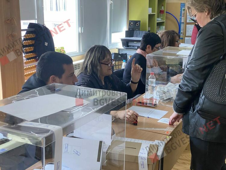 По-висока избирателна активност към 16:00 ч. в община Димитровград, спрямо предходните избори