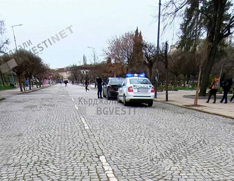 Нашенец от Истанбул се опита да паркира в пешеходната зона пред Полицията, заскрипаха го