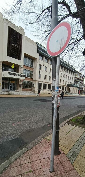 Нашенец от Истанбул се опита да паркира в пешеходната зона пред Полицията, заскрипаха го