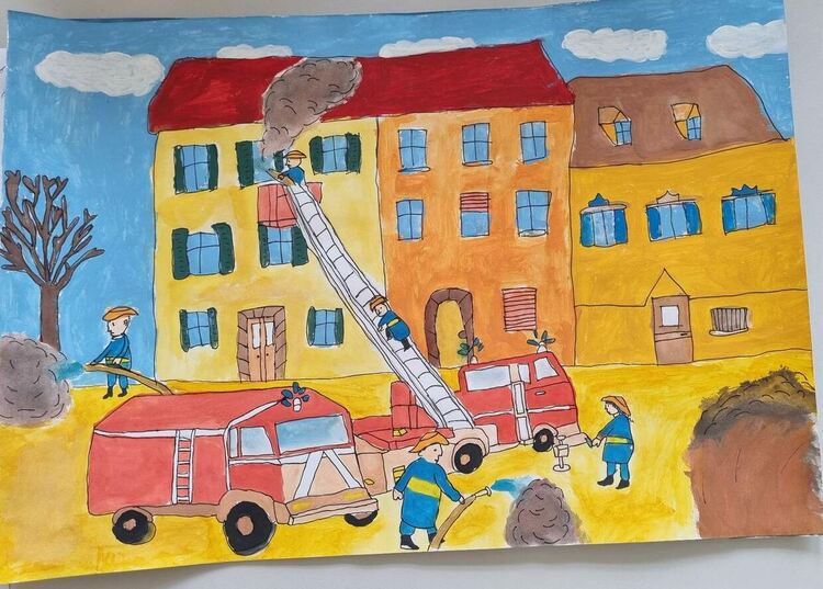 Над 50 деца рисуваха на тема "С очите си видях бедата"