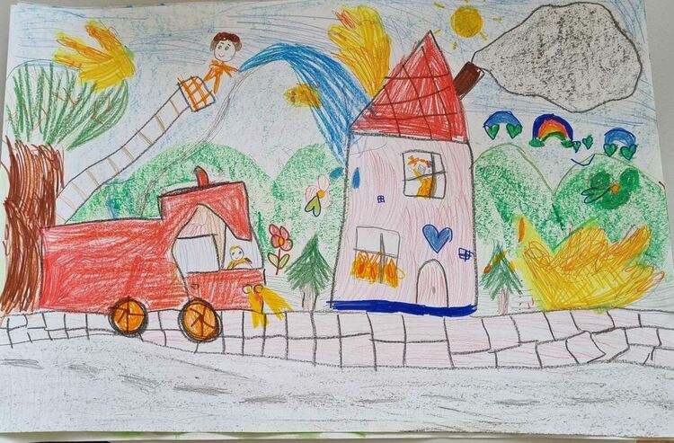 Над 50 деца рисуваха на тема "С очите си видях бедата"