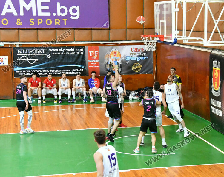 Баскетболният Хасково с категорична победа над &bdquo;Пловдив Мамбас&ldquo; в последен кръг от редовния сезон