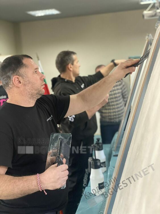 Баня без плочки?!