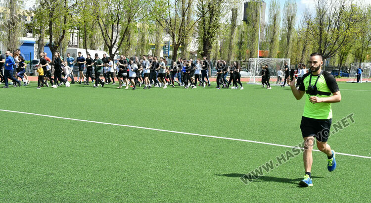 Над 100 ентусиасти се включиха в благотворителната тренировка в Хасково