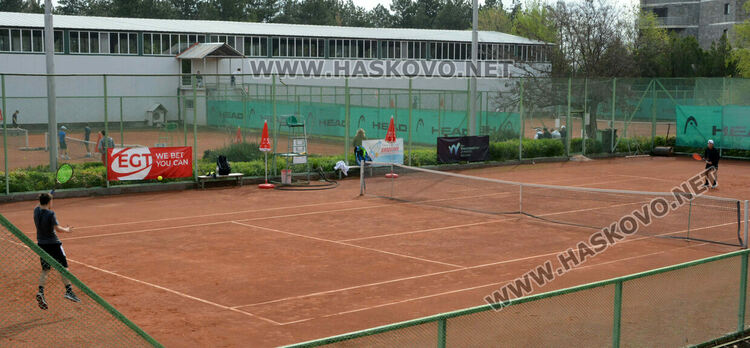 Хасково е домакин на международен турнир по тенис